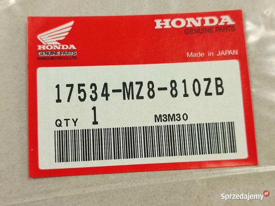 NAKLEJKA PASEK LEWY NA BAK HONDA VT SHADOW 600