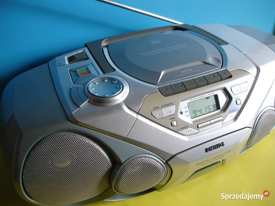 Radiomagnetofon z CD PHILIPS AZ1560 Zielona Góra