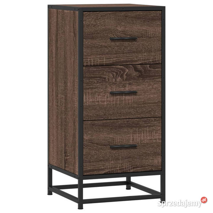 Szafka brązowy dąb 355x35x76 materiał Pozostałe Warszawa
