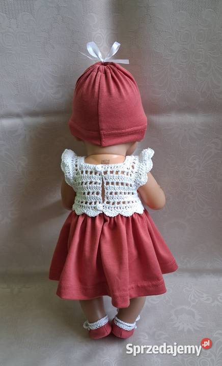 Dzień Dziecka Ubranko lalki baby born biały Czeladź