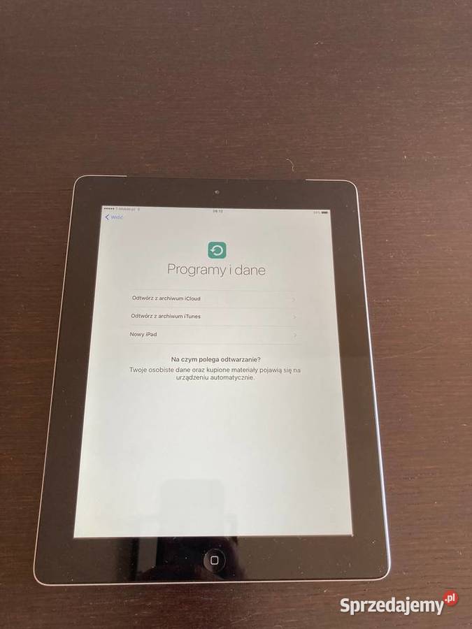 Tablet iPad WiFi Cellular 16GB Black model a1430 Elbląg