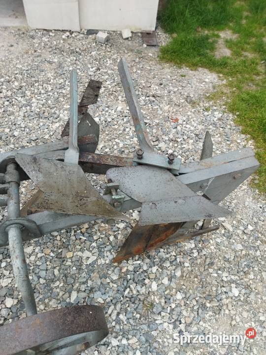 Pług dwuskibowy do traktora małopolskie Uszew