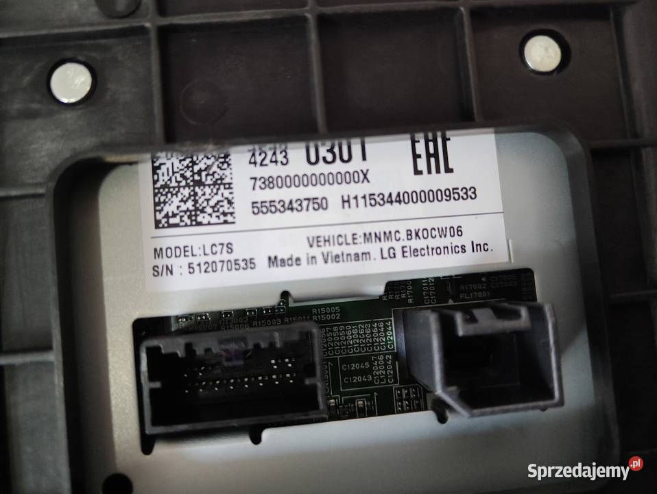 Panel Ekran Wyświetlacz Radia Opel Karl 42342513 Pleszew sprzedam