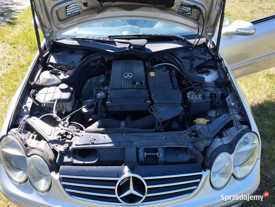 Mercedes Benz CLK W209 kompresor LPG Rok produkcji 2003 łódzkie Łódź