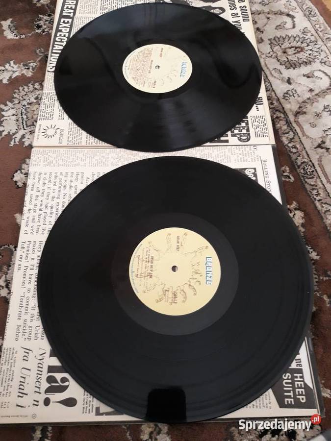 z klasyki hard rocka URIAH HEEP Live 1973orginał Płyty i kasety Rzeszów