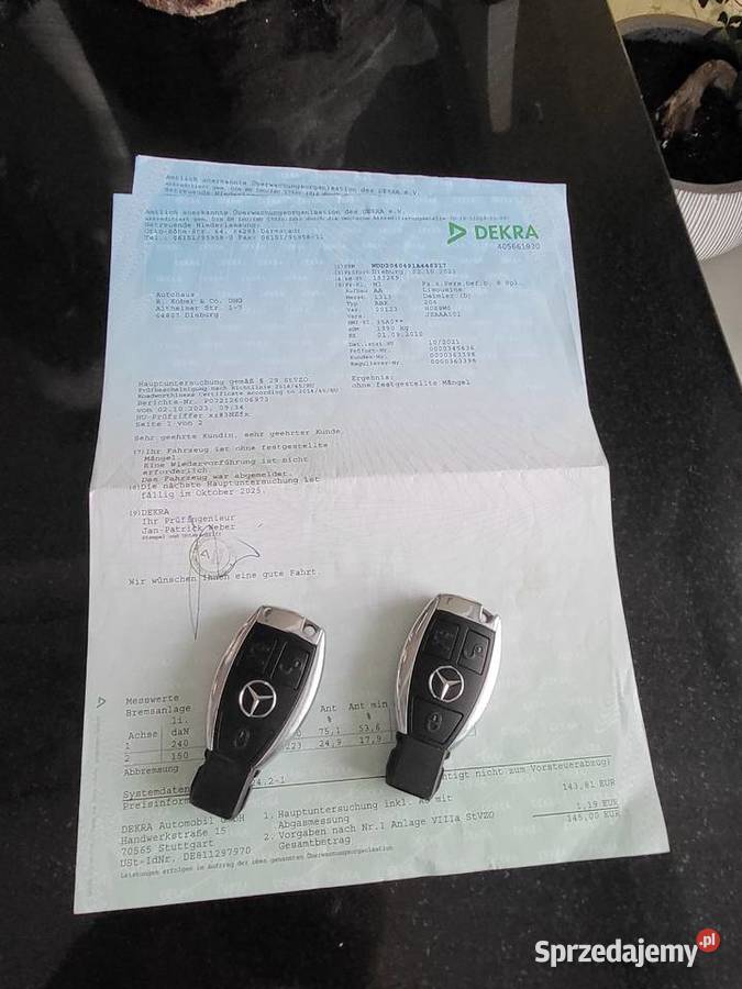 Mercedes C 180 uszkodzony Kielce sprzedam
