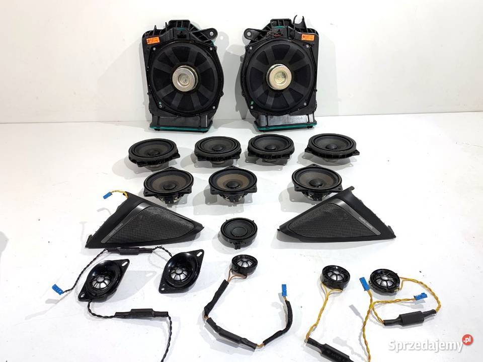 GŁOŚNIKI KOMPLET BMW G30 6801076 SedanLimuzyna Sprzęt audio fabryczny