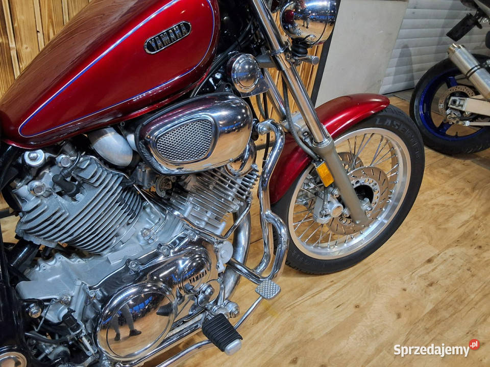 Yamaha Virago Ładne brzmienie ŁADNA w pięknych Bicz