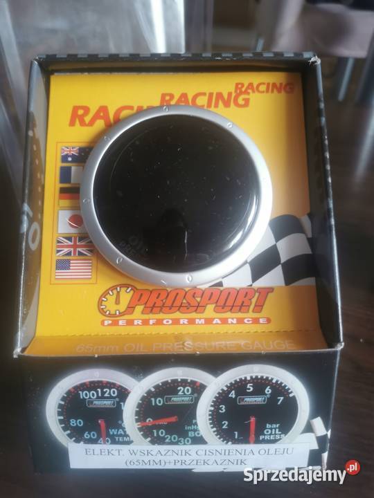 Zegar wskaźnik ciśnienia oleju osobowe
