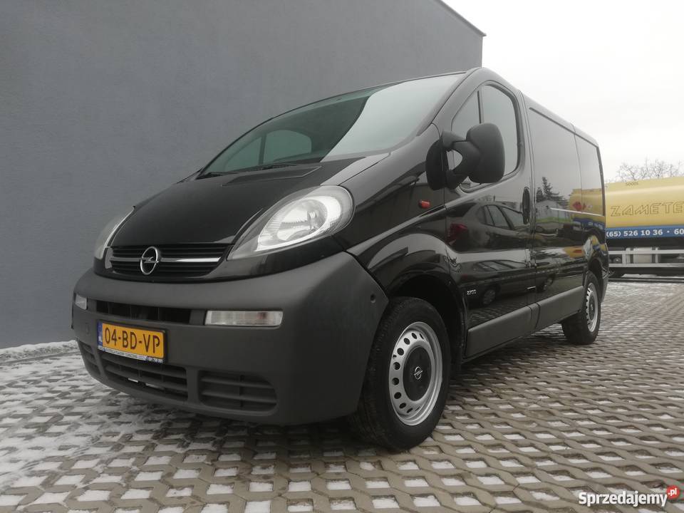 Opel VIVARO 19 CDTI Gotowy do Rejestracji i komputer pokładowy Leszno