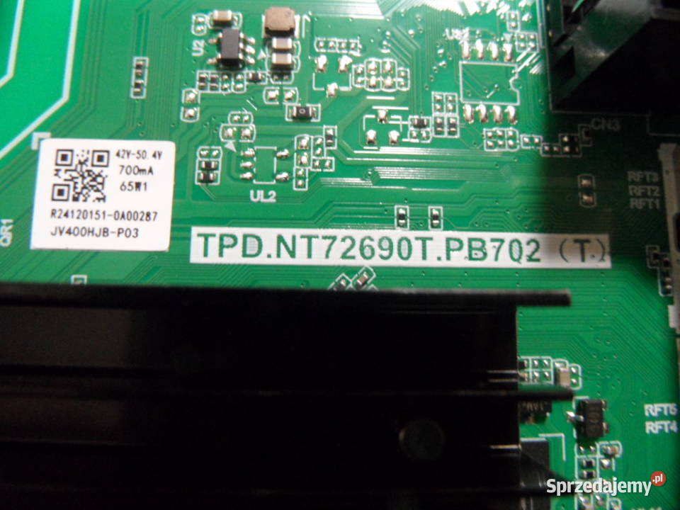 plyta glowna telewizora HISENSE 40A4N Kielce sprzedam