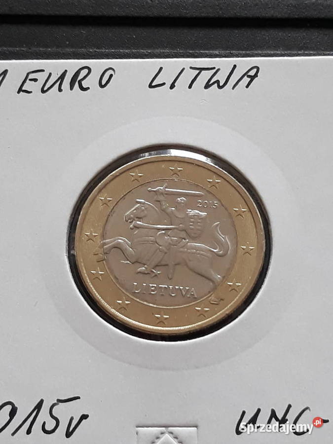 1 Euro Litwa 2015 r UNC sprzedam