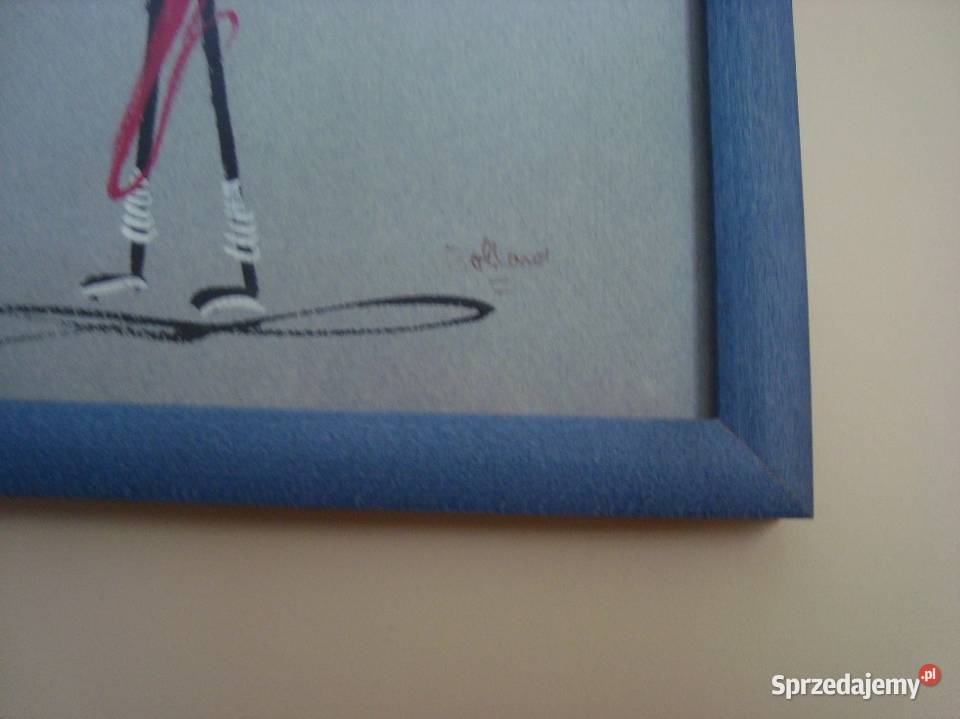 Obrazek na cianę pod szkłem Warszawa