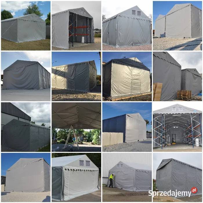 Namiot BASIC 3x3 magazynowy handlowy garaż PE Pozostałe Jabłonna