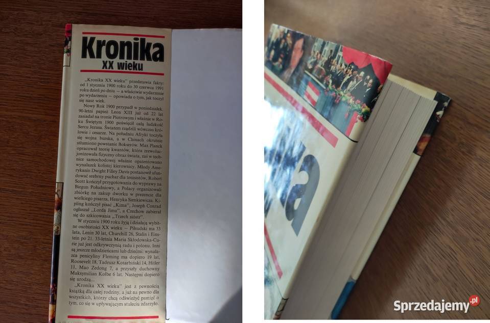 Kronika XX wieku Marian B Michalik 1991 historia Podręczniki świętokrzyskie Kielce
