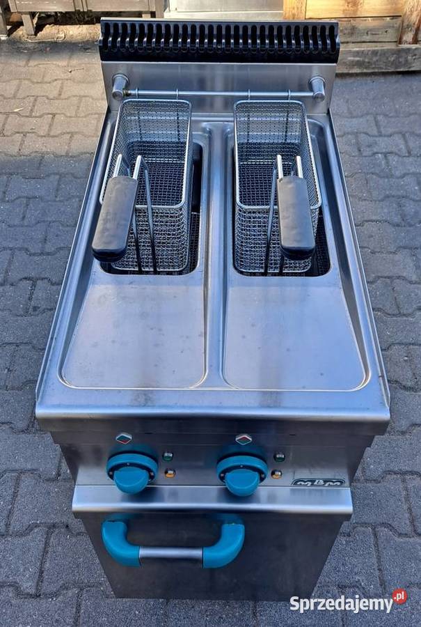 FRYTOWNICA ELEKTRYCZNA 2 KOMOROWA 2X7 LITRÓW MBM Nowe Skalmierzyce