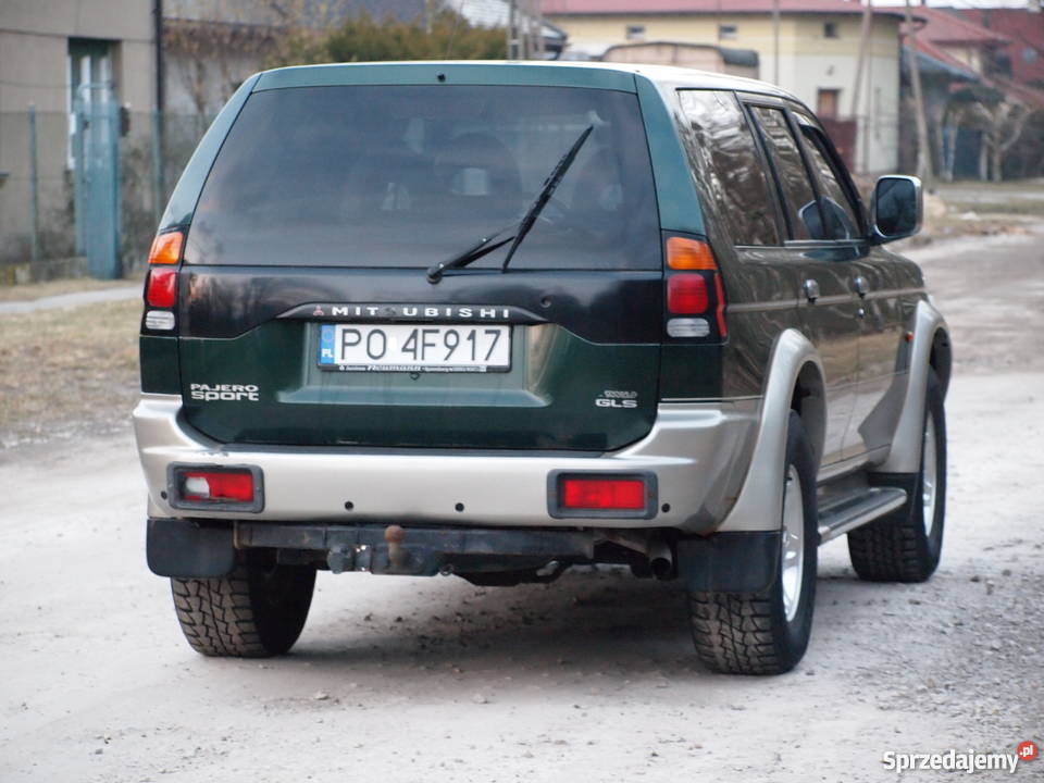 Mitsubishi pajero sport 30 benzyna z gazem klima łódzkie Łódź