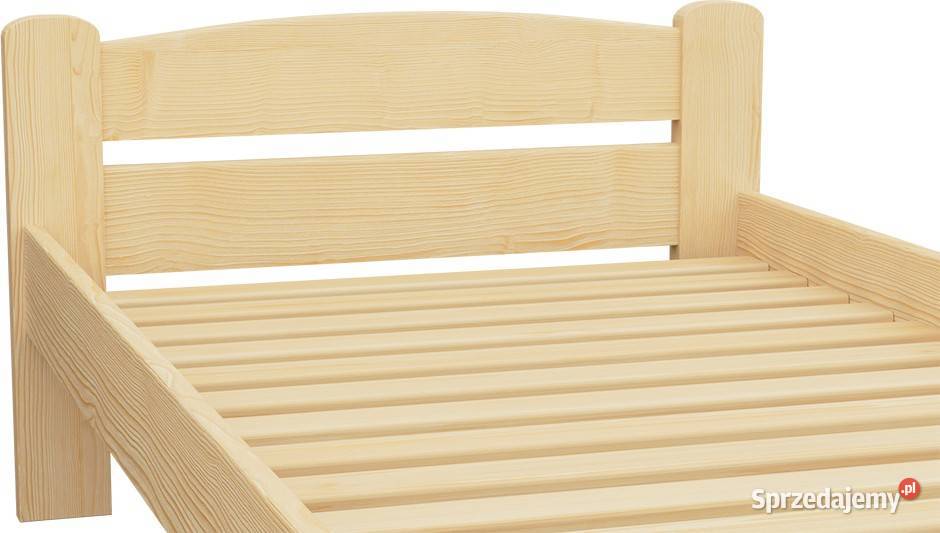Łóżko sosnowe STANDARD Zaczarowana Sypialnia