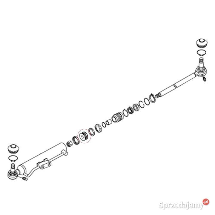 Tłok siłownika 14 x 3875 mm Yanmar EF453T Tajęcina