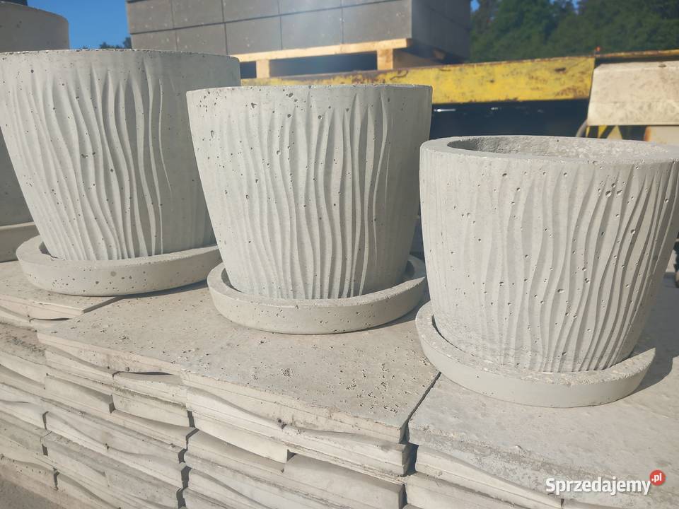 Donice u doniczki betonowe