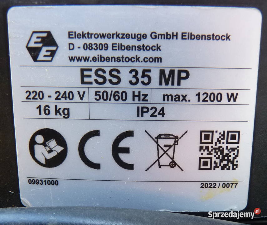 Odkurzacz przemysłowy Eibenstock ESS 35 M dolnośląskie Wrocław