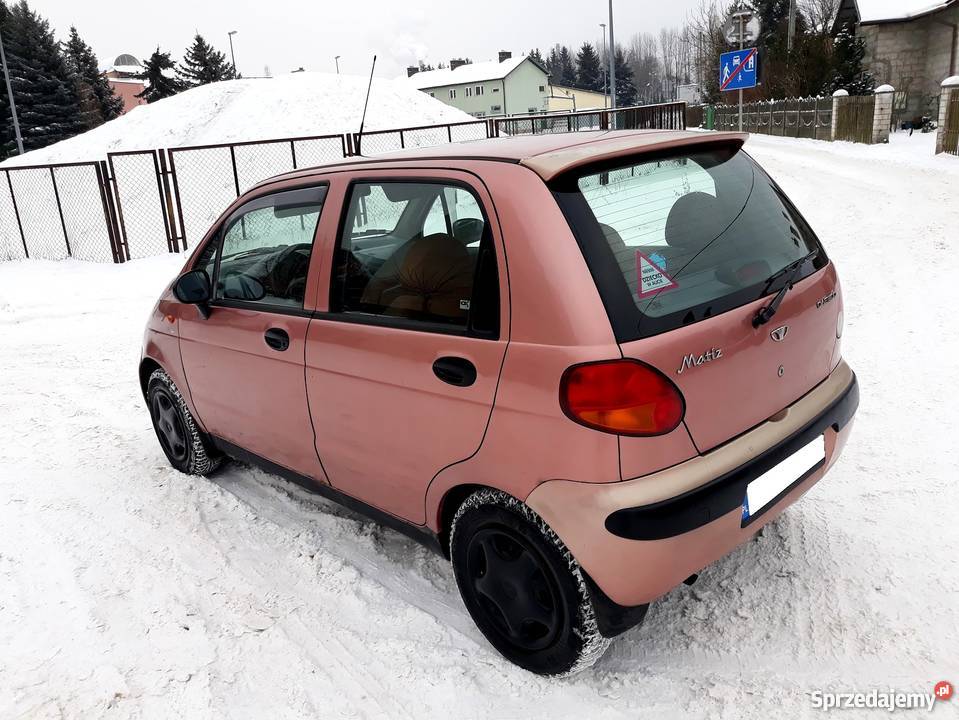 Daewoo Matiz K Line Wspomaganie 2001 kupiony w Polsce Jasło