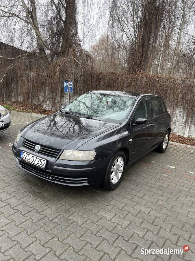 Fiat stilo 16 gaz ważne opłaty Zgierz sprzedam