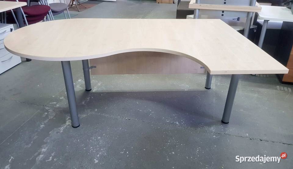 Duże Biurko narożne półokrągłe 180 Warszawa