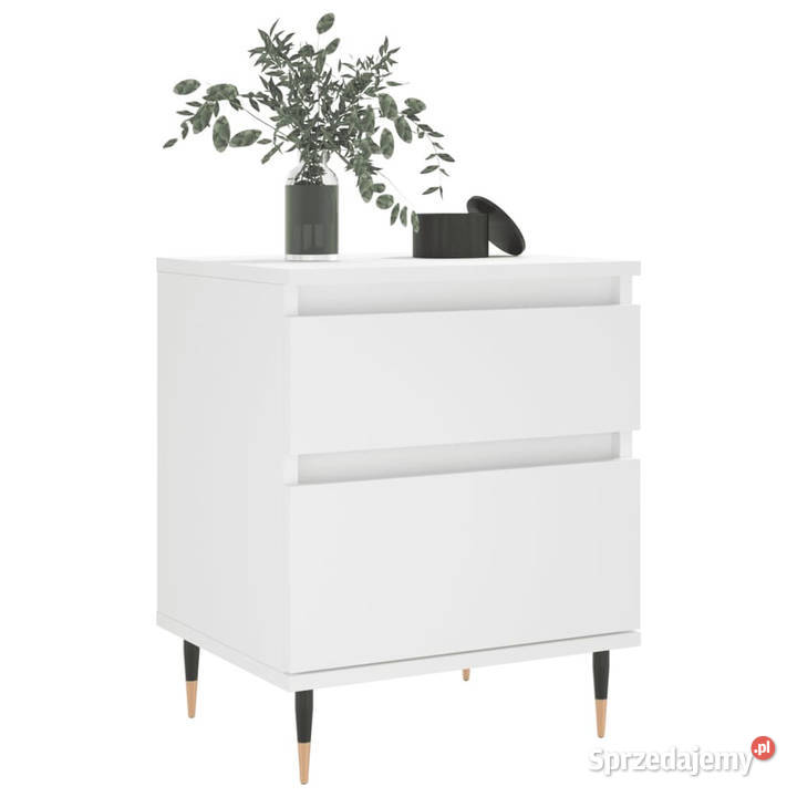 Szafka nocna biała 40x35x50 materiał Warszawa