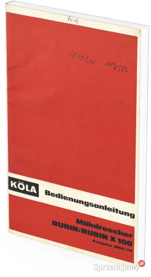 KOLA Rubin X 100 Instrukcja
