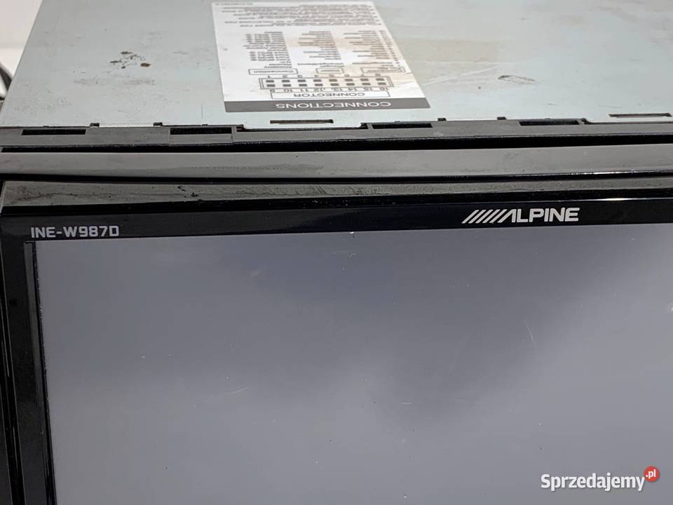 RADIO ALPINE 2DIN MITSUBISHI OUTLANDER III Sprzęt audio fabryczny