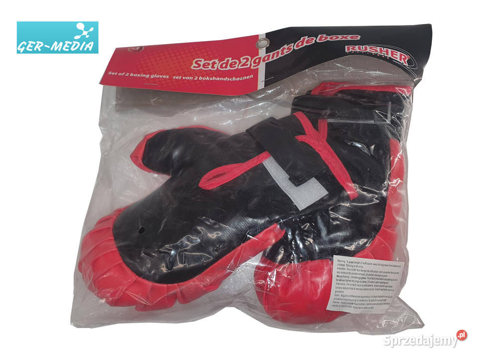 Rusher Zestaw 2 rękawic bokserskich Zabawki Częstochowa