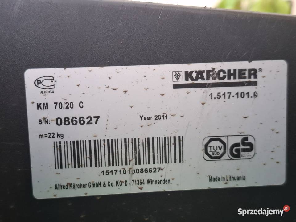 Zamiatarka Karcher 7020C Gwarancja Serwis sprzedam