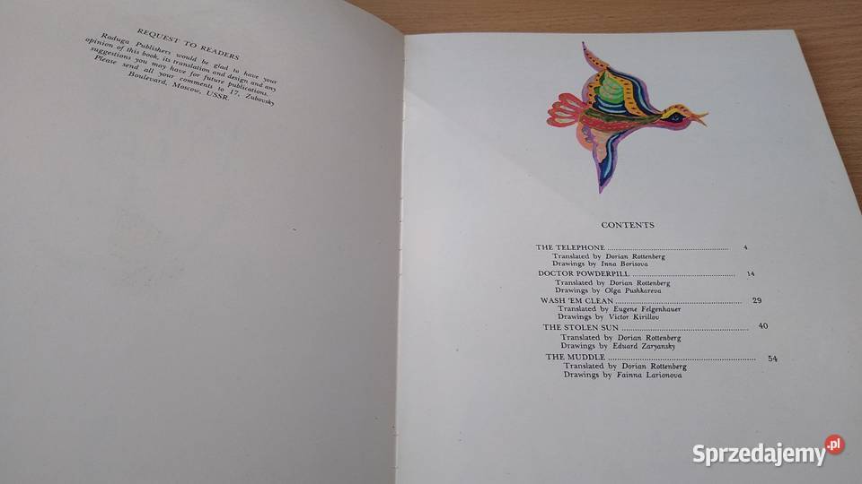 Fairy tales Kornei Chukovsky Bajki i wierszyki pomorskie Gdańsk sprzedam