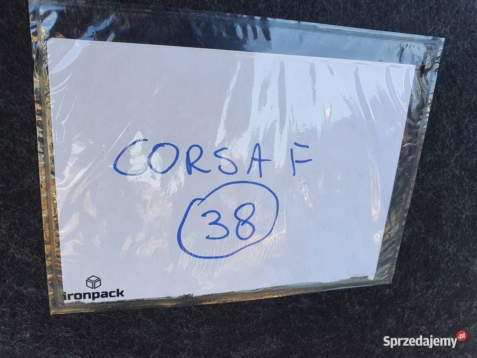 Opel Corsa F 5D PODŁOGA BAGAŻNIKA Wykładzina osobowe lubelskie Rudka