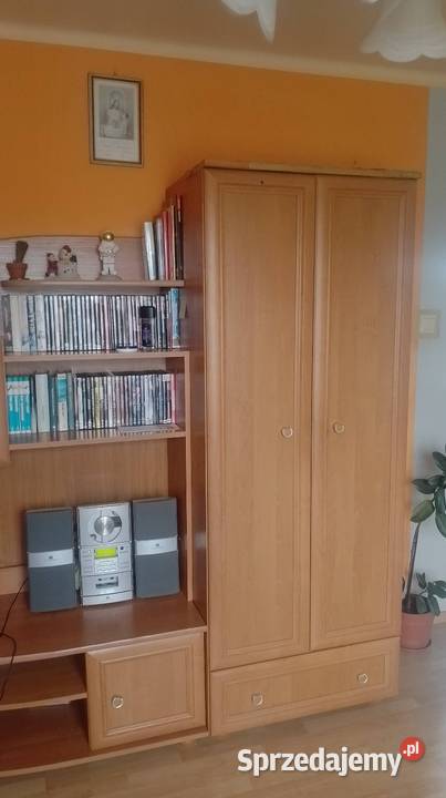 Meblościanka do salonu Czarzyzna