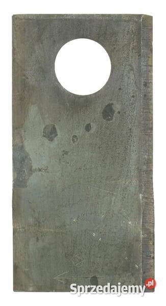 Nożyk kosiarki rotacyjnej prawy 94x48x3 mm otwór Kamionna sprzedam