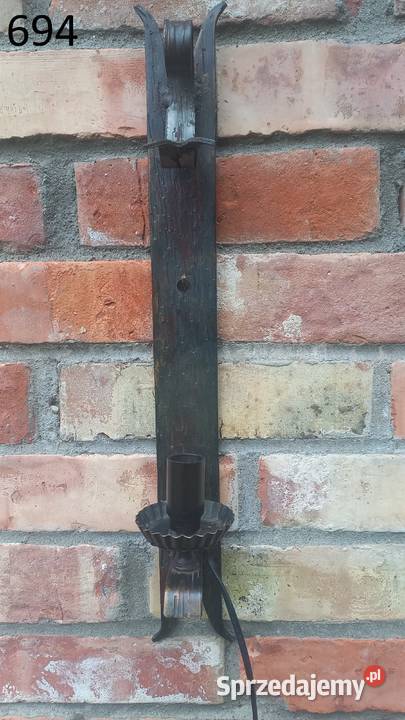 Kinkiet metalowy scienny Lampka nocna 694