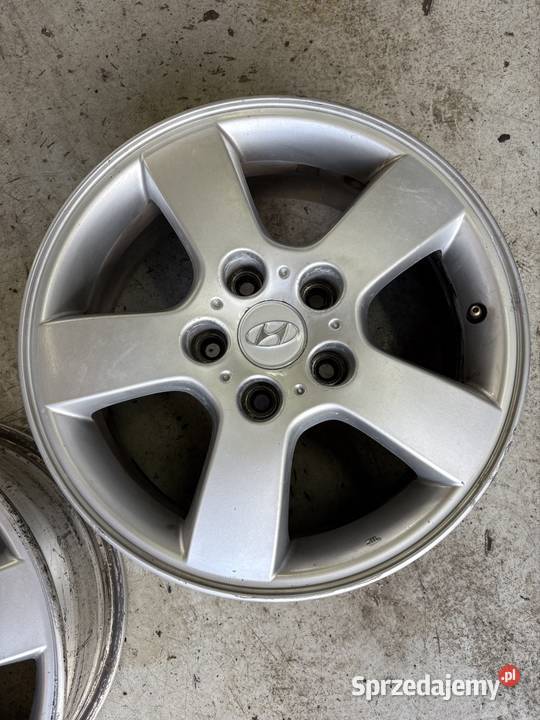 Felgi aluminiowe Hyundai Tucson R16 5x1143 ET46 Samochodowe lubelskie Lublin