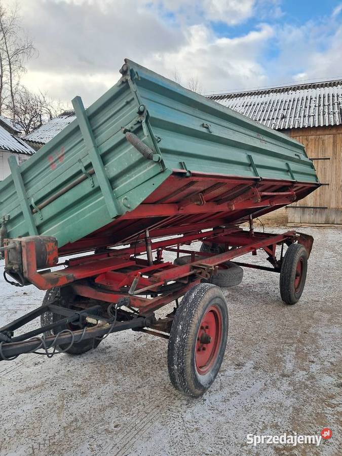 Przyczepa rolnicza wywrotka świętokrzyskie Waśniów