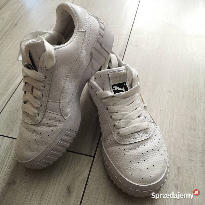 białe sneakersy skórzane puma Warszawa
