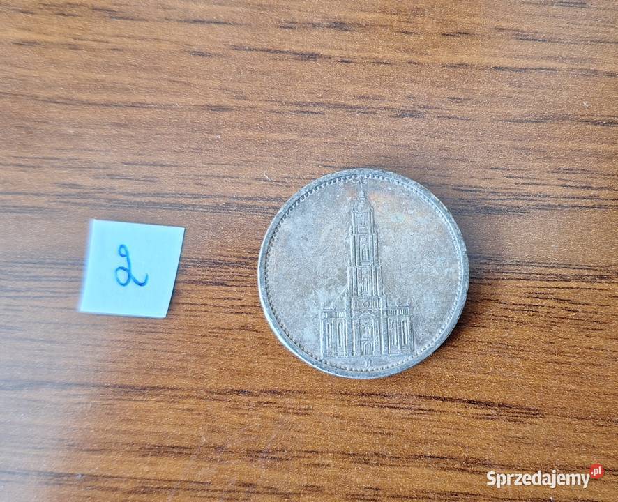 5 marek Niemcy 1934 A kościół garnizonowy w Wrocław