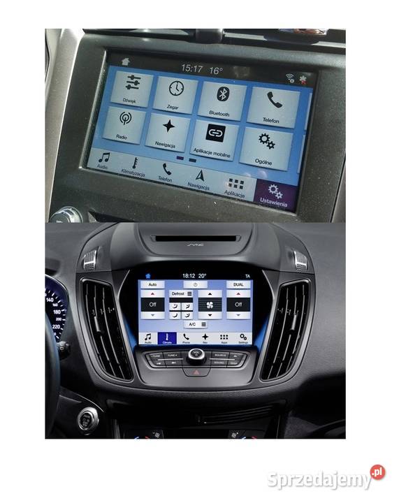 Ford Sync2 Sync3 język polski menu konwersja z Łódź