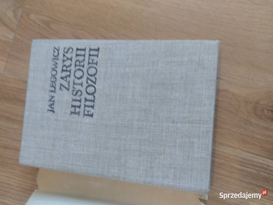 Zarys historii filozofii Jan Legowicz książka