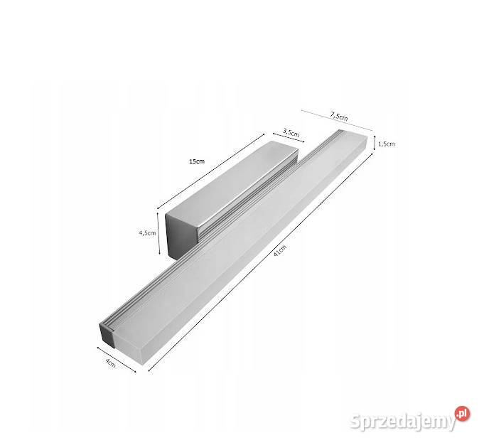 Kinkiet LED łazienkowy Lampa lustro 40 60 CHROM Dom i Ogród podlaskie Choroszcz