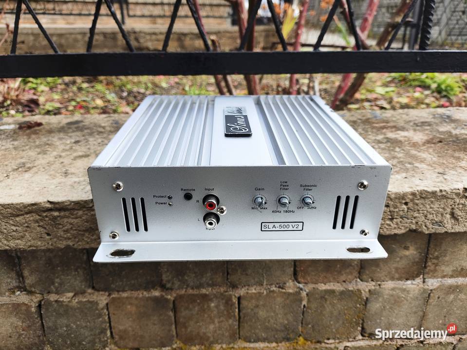 Wzmacniacz samochodowy 1 kanałowy monoblok Ilość kanałów 1 sprzedam