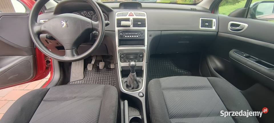 Peugeot 307 20 benzyna 140 153 przebieg tempomat wielkopolskie