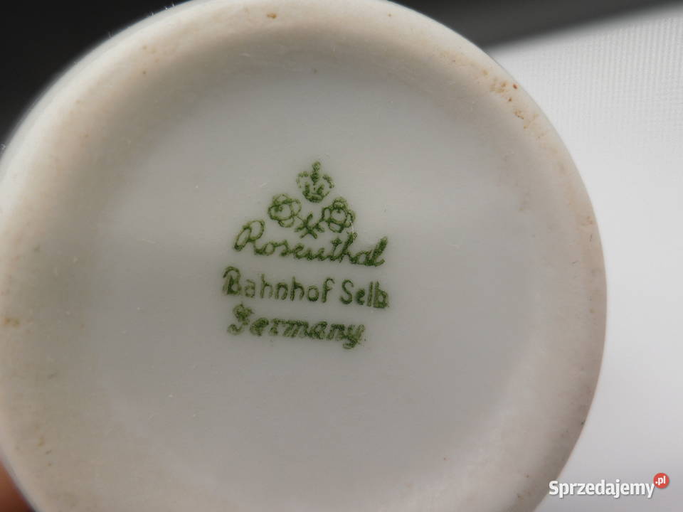 Porcelanowy biały mlecznik ROSENTHAL Porcelana i szkło Raszków
