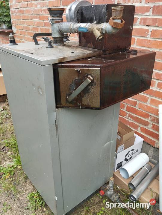 Piec kocioł na drewno i węgiel moc 23 kw Wieruszów