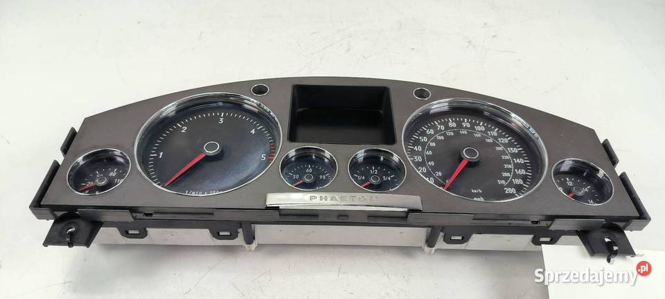 LICZNIK ZEGAR VOLKSWAGEN PHAETON 3D0920982P Pozostałe kujawsko-pomorskie